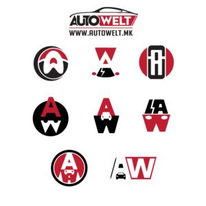 A, W, AUTOWELT | Logo Design by Brewyart Creative