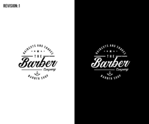 The Barber Company (or The Barber Co.) - Haircuts and Shaves - Barber Shop | Logo Design by uitaki