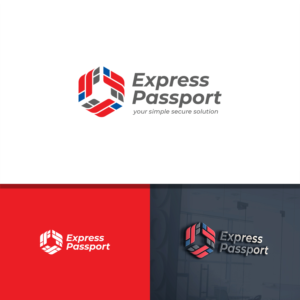 ExpressPassport           and tag line: "your simple secure solution" | Logo Design by MunirMishbah