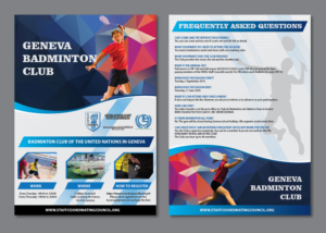 Badminton Club | Flyer Design by alex989