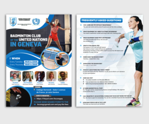 Badminton Club | Flyer Design by ecorokerz