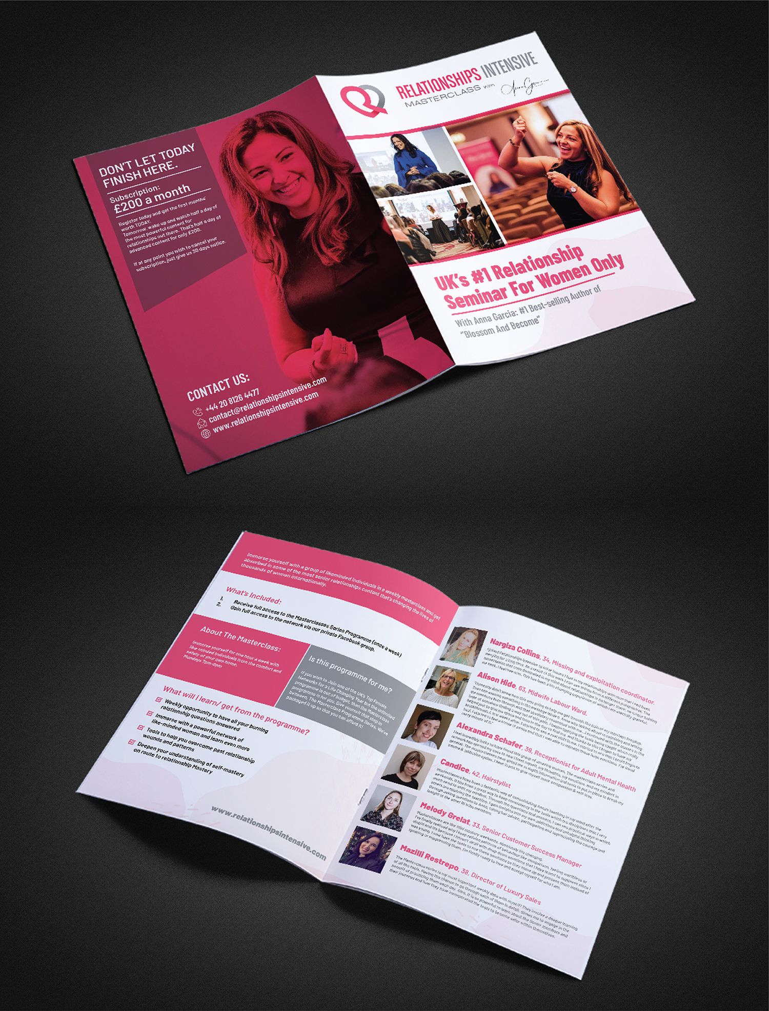 Flyer Design by Deziners Zone for Relationships Intensive | Design #27295232
