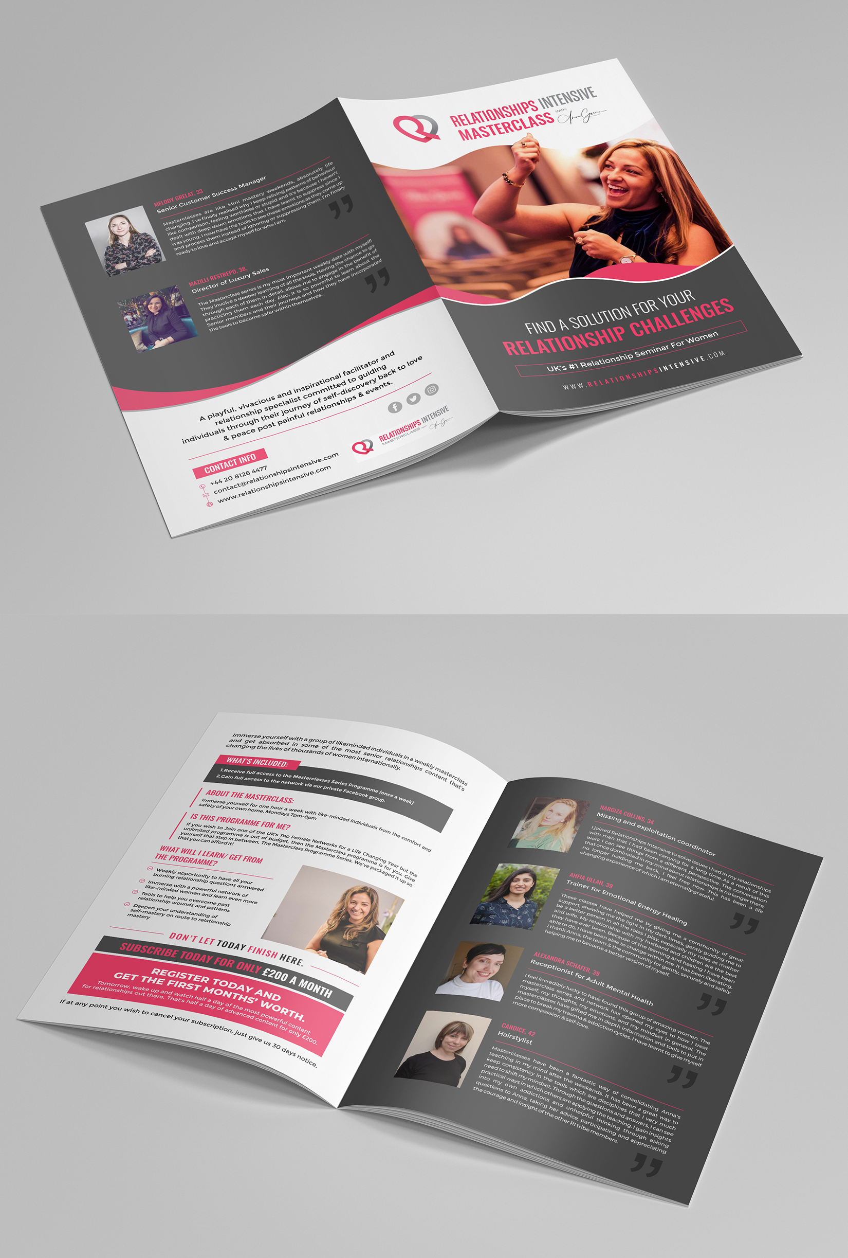 Flyer Design by ecorokerz for Relationships Intensive | Design #27299886