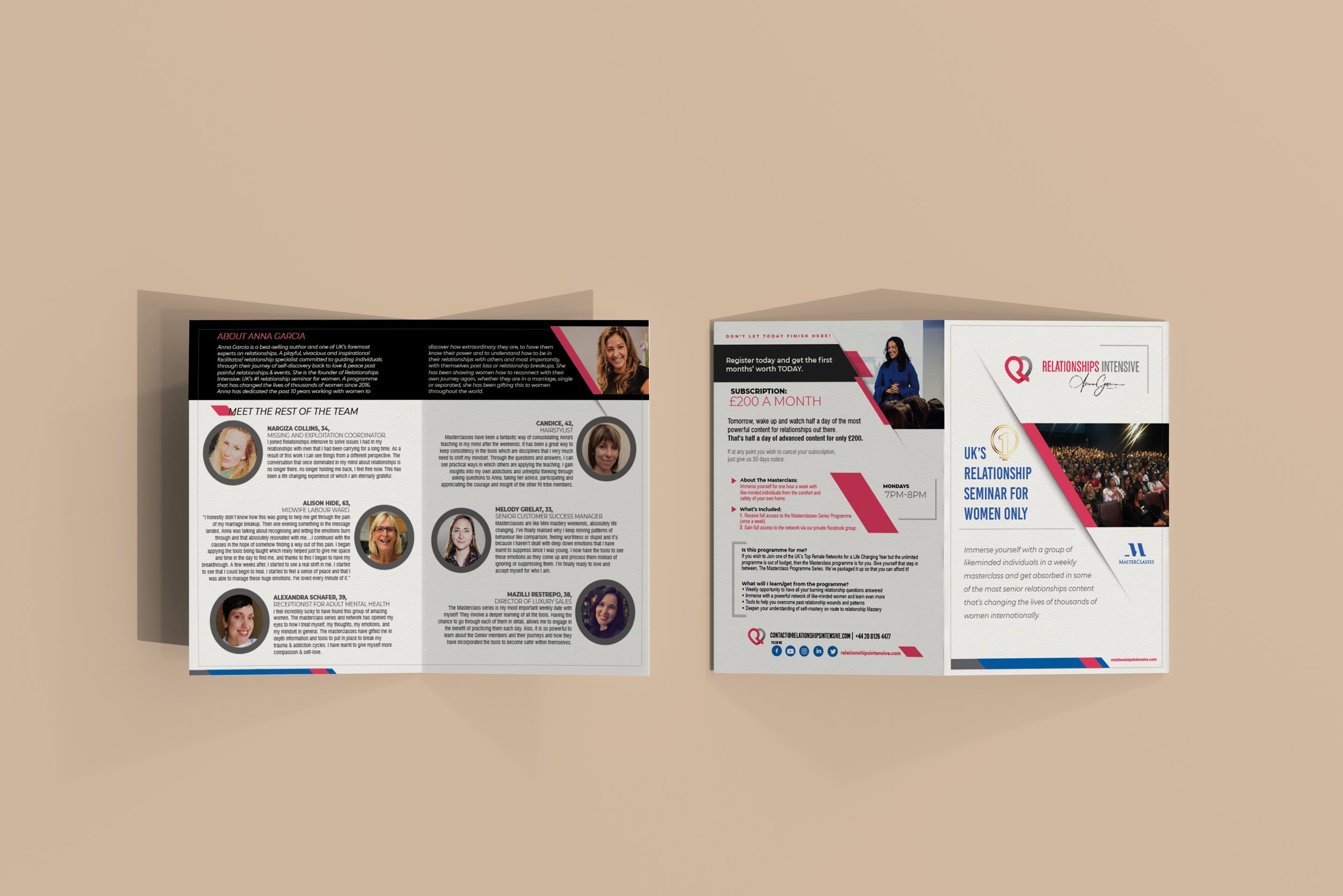 Design de Flyer par Sarina.dsg pour Relationships Intensive | Design #27295727