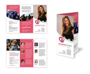 INTERNATIONAL SPEAKING BUSINESS FOR WOMEN NEEDS A BROCHURE DESIGN | Design de Flyer par Oleg Androsov