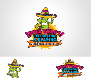 !Viva TxAPT! Celebrating & Playing for 30 years in Texas! | Logo Design by Taya Bright