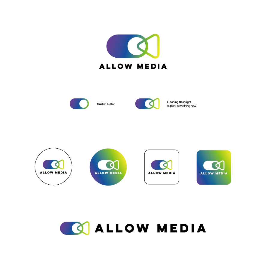 Logo Design by Chau Lun So for Allow Media | Design #27310578