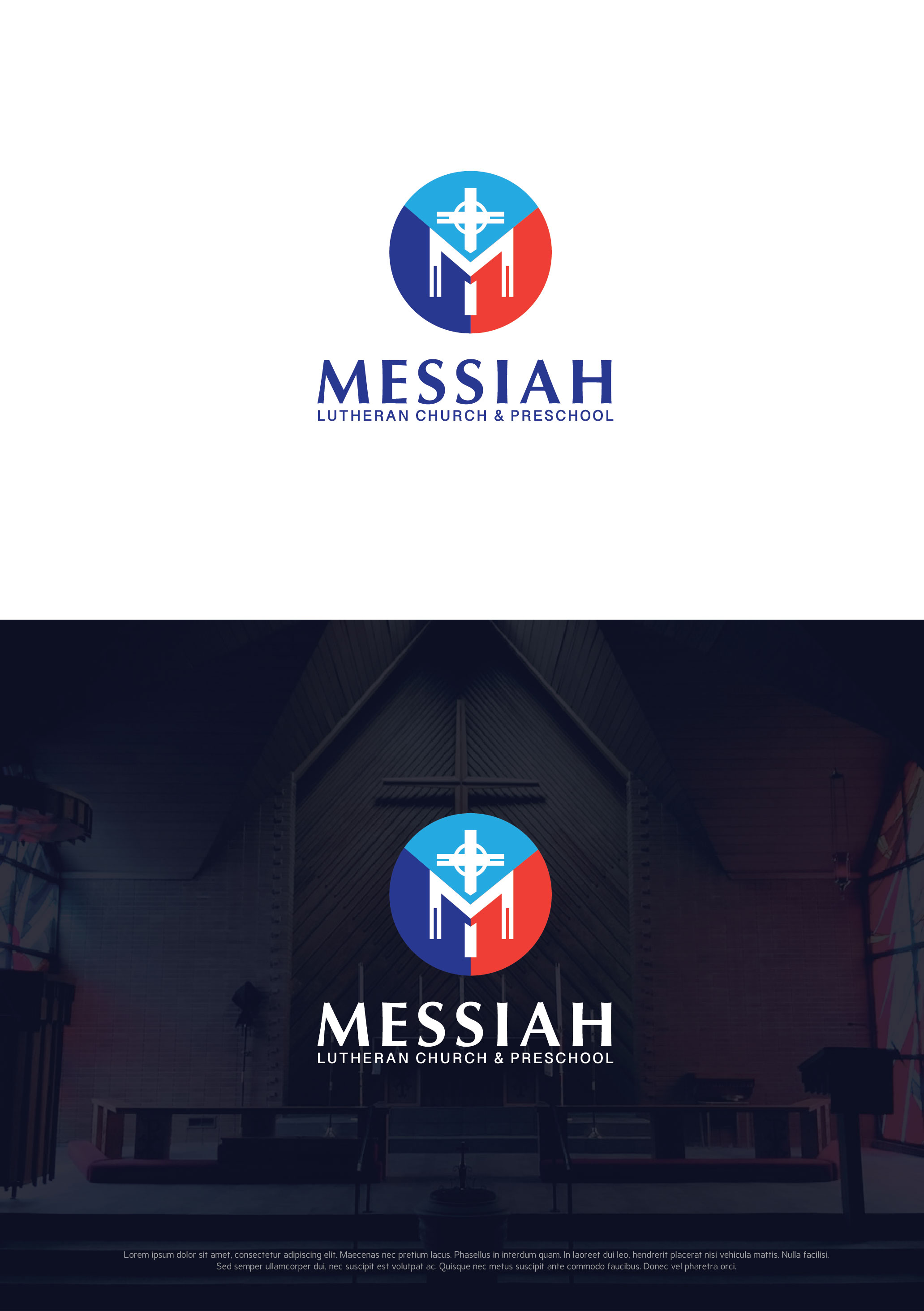 Logo-Design von kelvinotis für Messiah Lutheran Church | Design #27292334