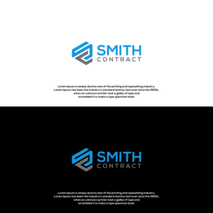Logo Design by driptip for Smith Contract | Design: #27294170