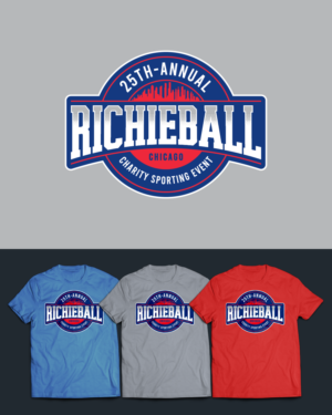 Richieball XXV | T-shirt Design by mithunpopey