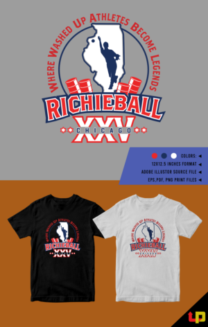 Richieball XXV | T-Shirt-Design von Uprinteez