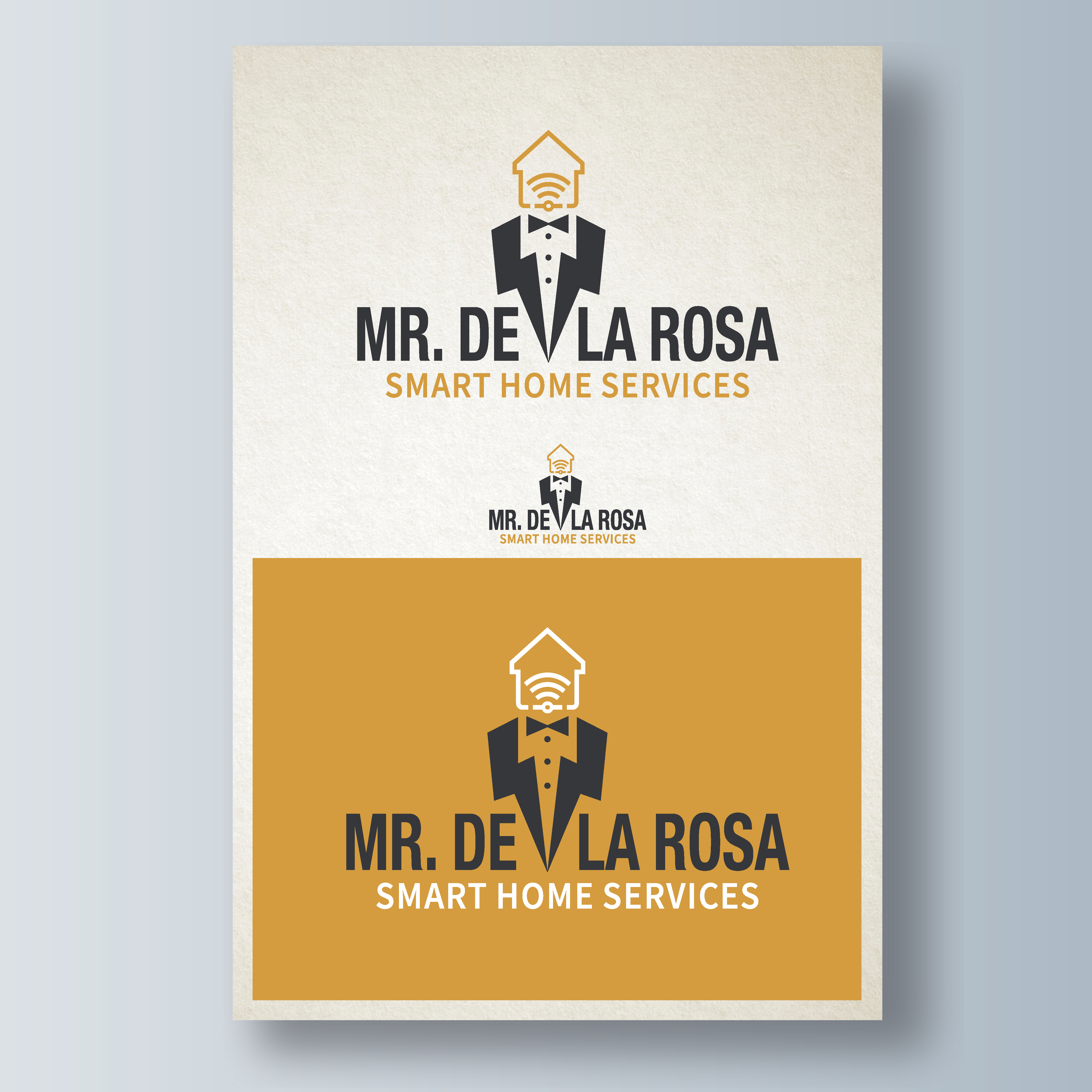 Diseño de Logo por Brewyart Creative para Mr De La Rosa LLC | Diseño #27382382