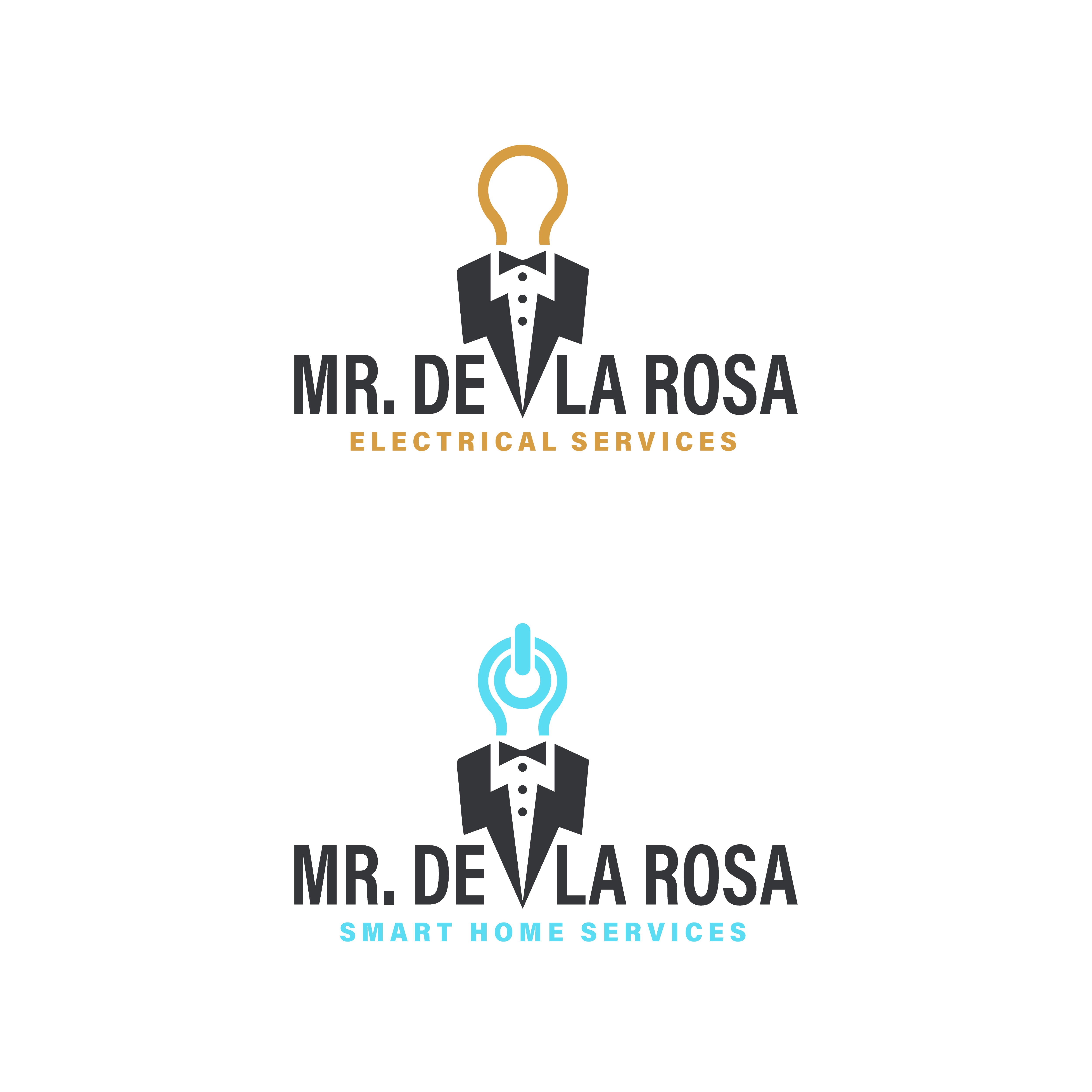 Logo Design by Jburtonux for Mr De La Rosa LLC | Design #27296393