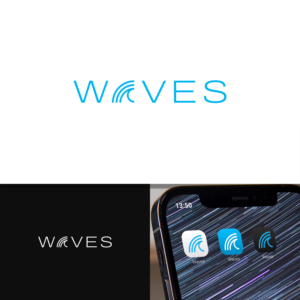 Waves or WAVES (can be upper or lower case) | Logo Design by MunirMishbah