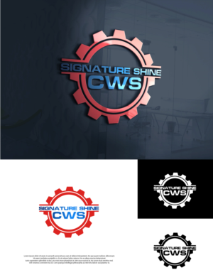 Logo Design by farady for Signature Shine CWS, LLC | Design: #27319854