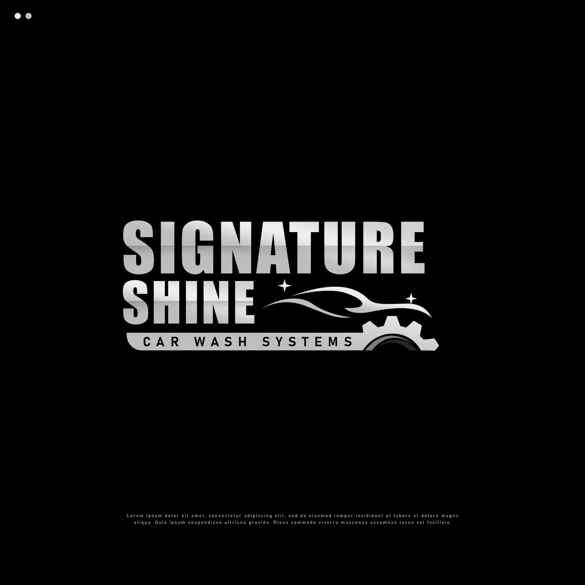 Logo Design by JR Studios for Signature Shine CWS, LLC | Design #27299853