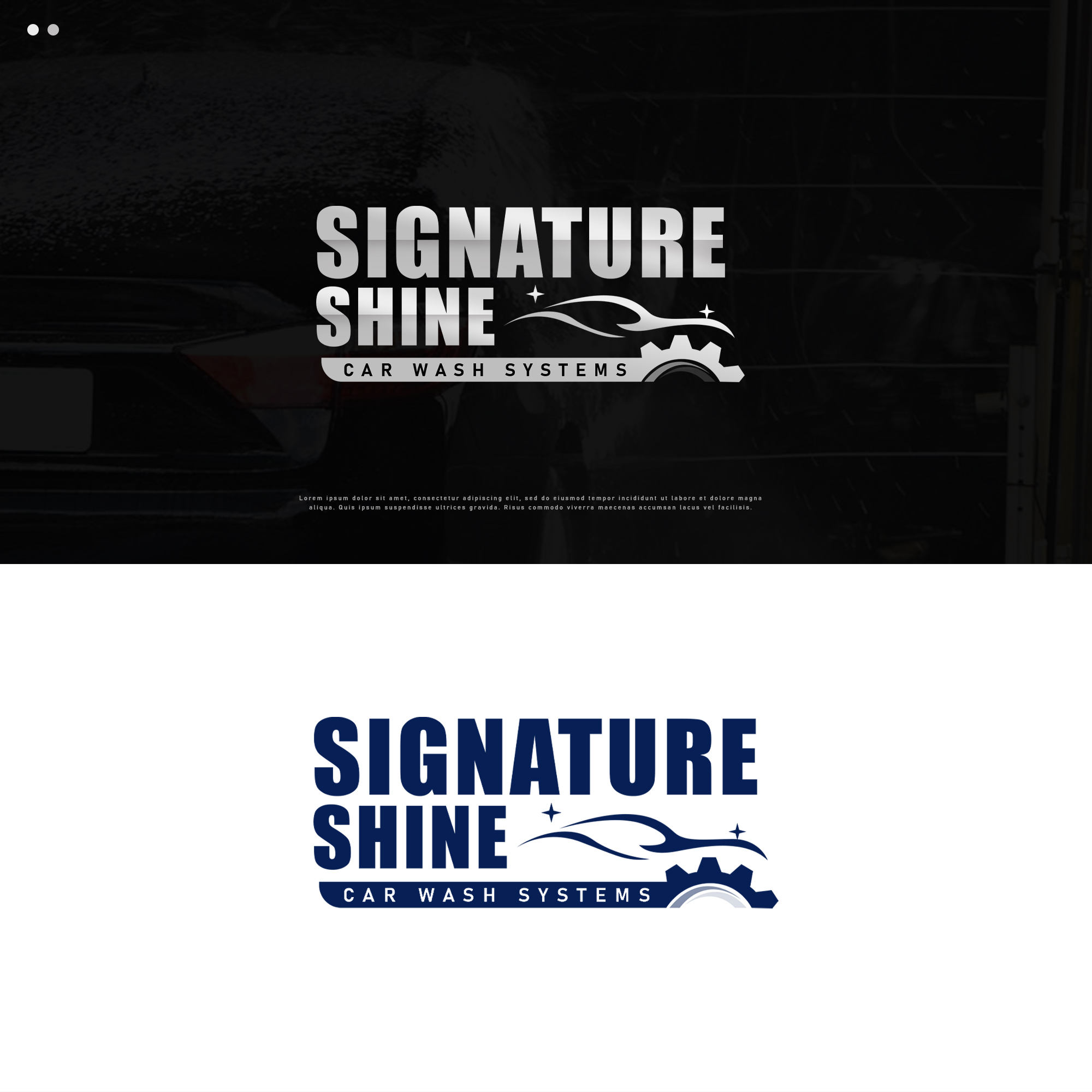 Logo Design by JR Studios for Signature Shine CWS, LLC | Design #27299854