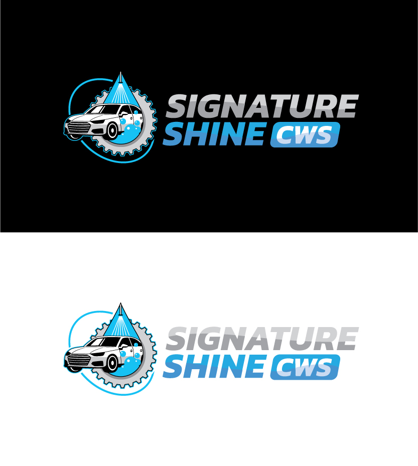 Logo Design by somani for Signature Shine CWS, LLC | Design #27295753