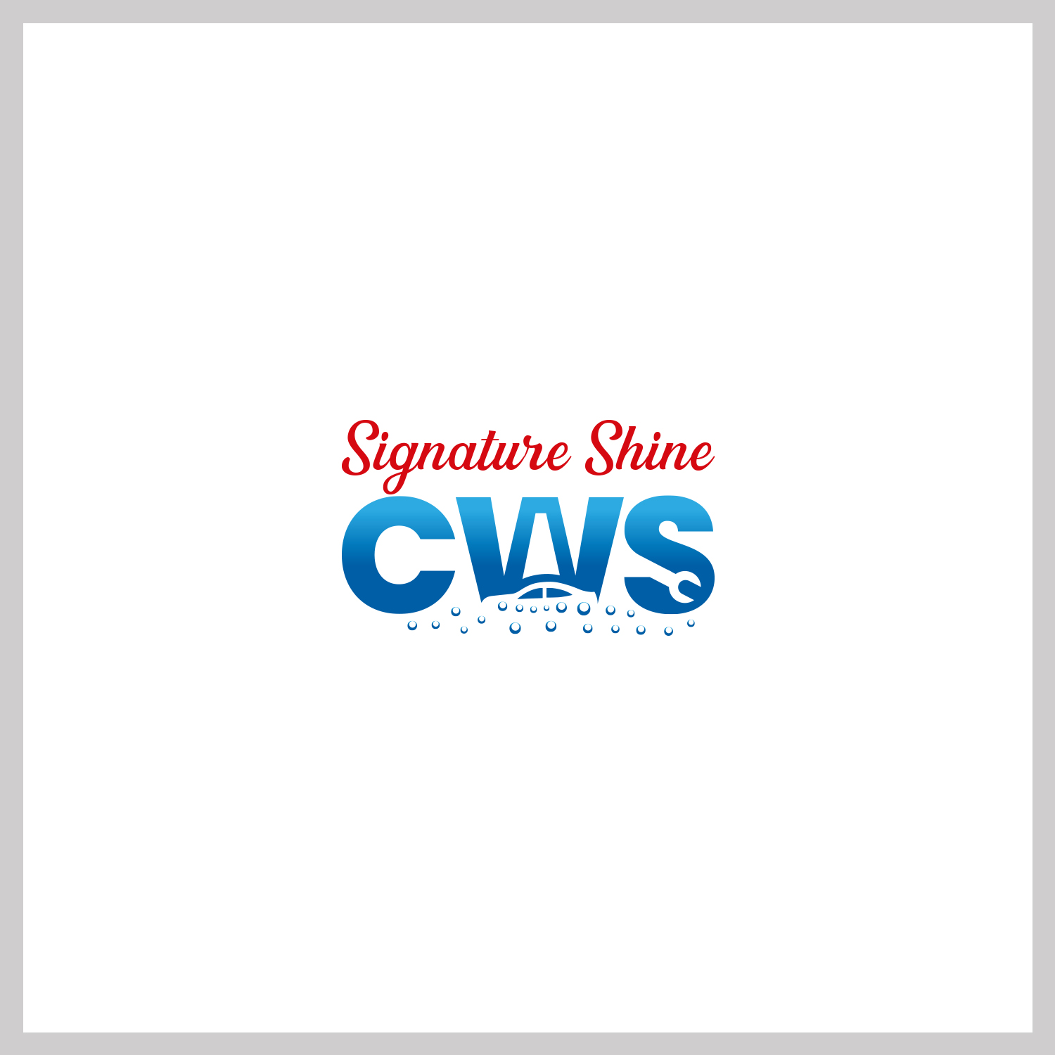 Logo Design by Maxo-Biz for Signature Shine CWS, LLC | Design #27296184