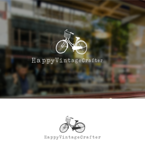 HappyVintageCrafter                stationery | Logo Design by sushsharma99