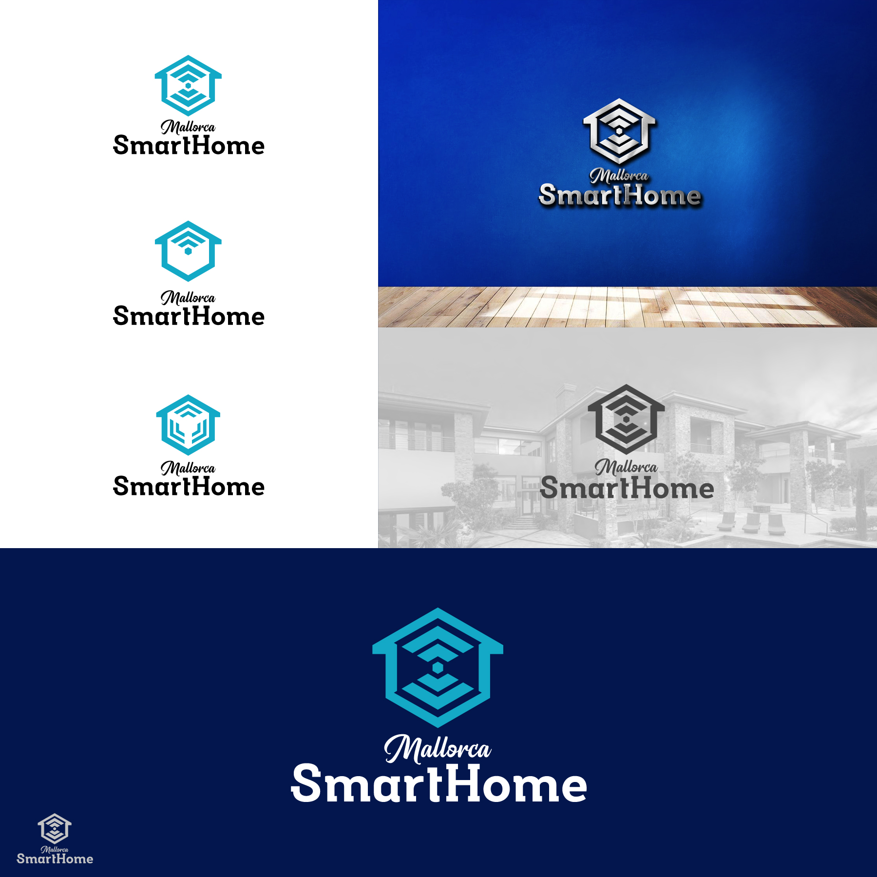 Logo Design by Avartde for Mallorca Smart Home | Design #27296100