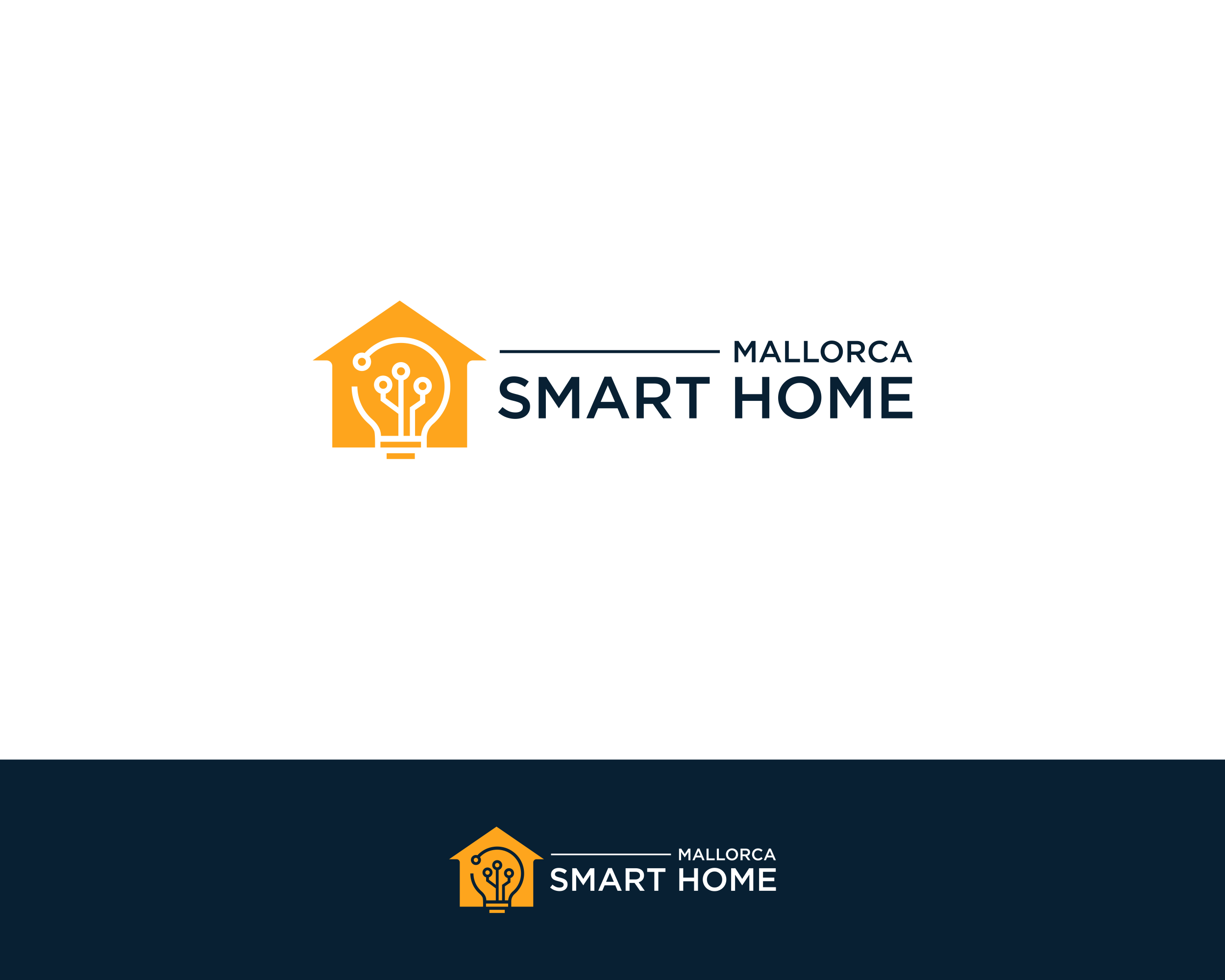 Logo Design by MugiBerkah for Mallorca Smart Home | Design #27308313