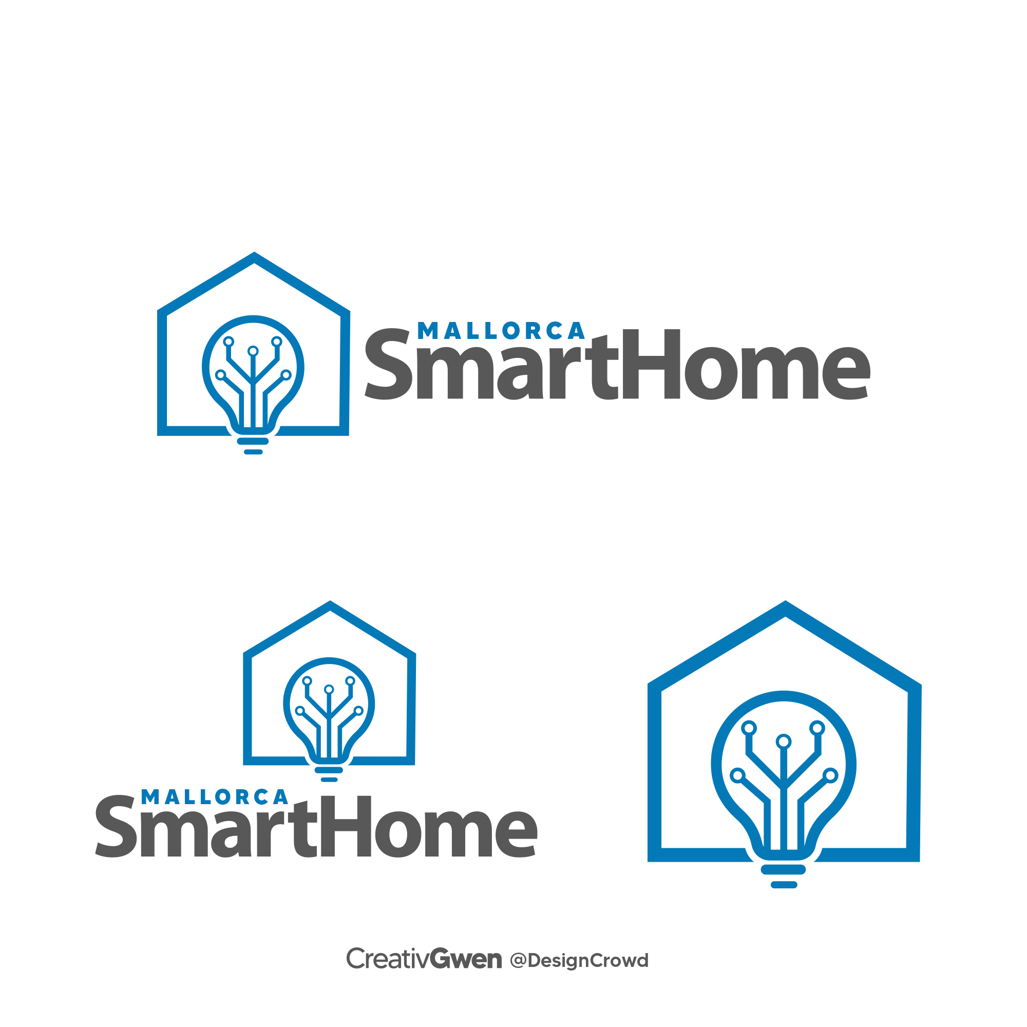 Logo Design by DSCMedia™ for Mallorca Smart Home | Design #27324571
