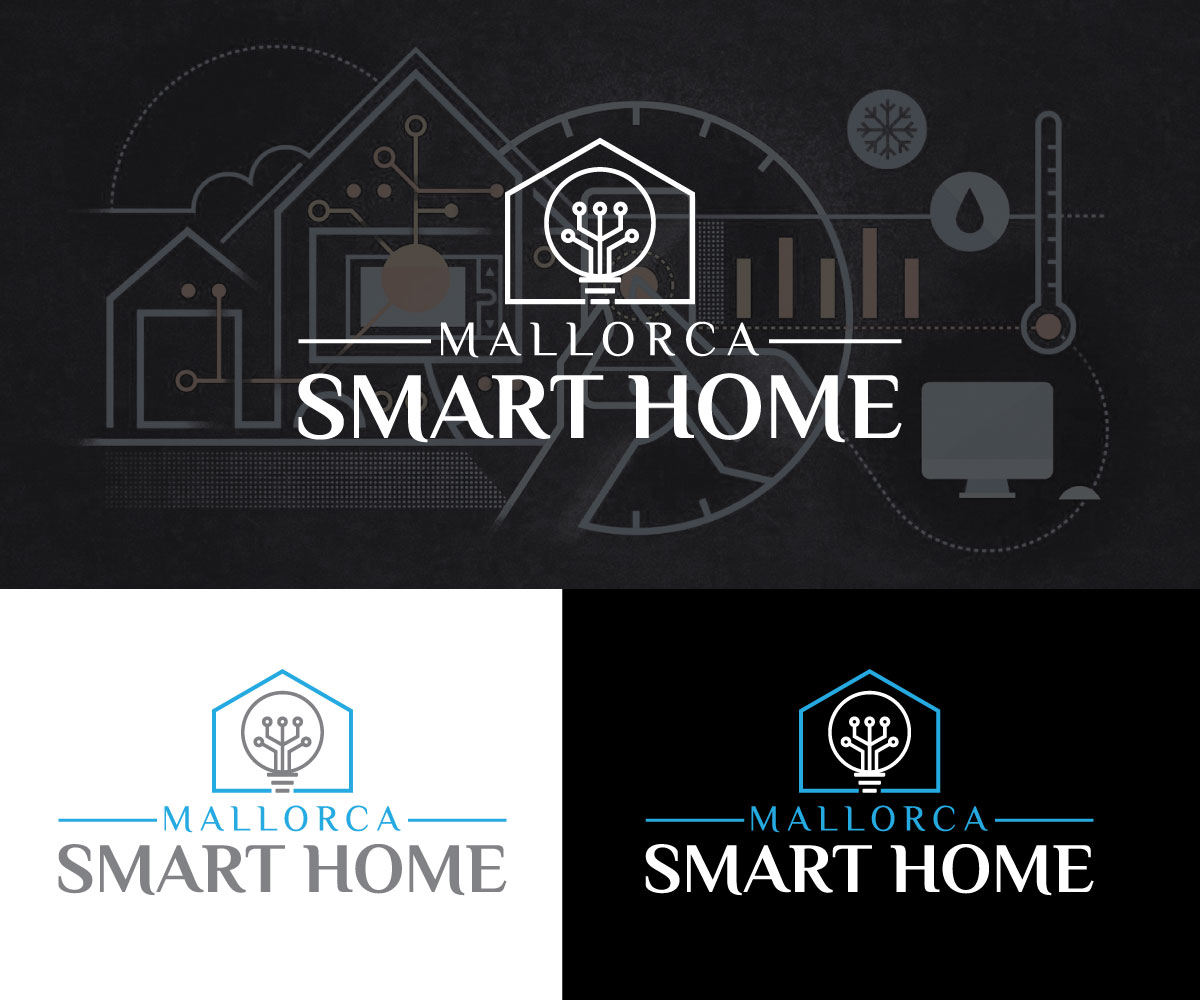 Logo Design by hjyoo for Mallorca Smart Home | Design #27297231