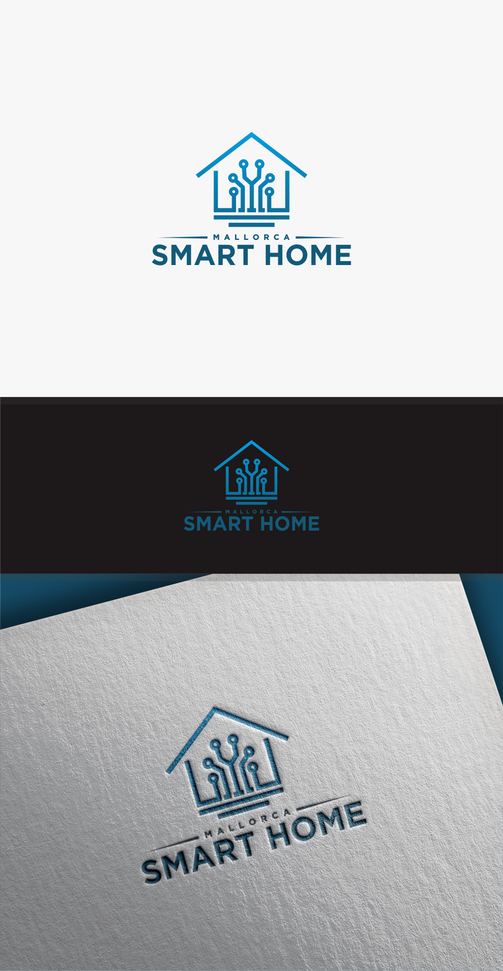 Logo Design by MASH Std for Mallorca Smart Home | Design #27299542