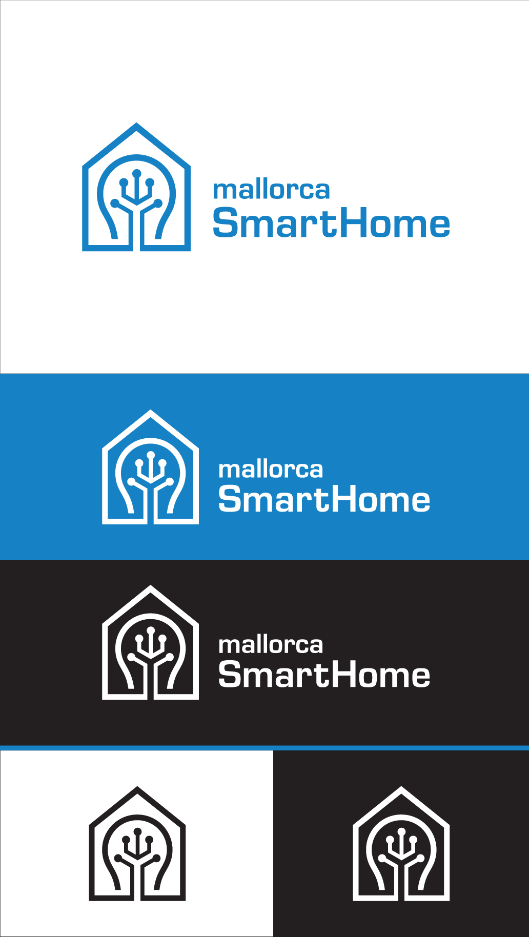 Logo Design by M Habib for Mallorca Smart Home | Design #27298652