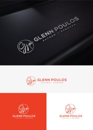 GJP  Glenn Poulos   Author / Speaker | Logo Design by step forward 2