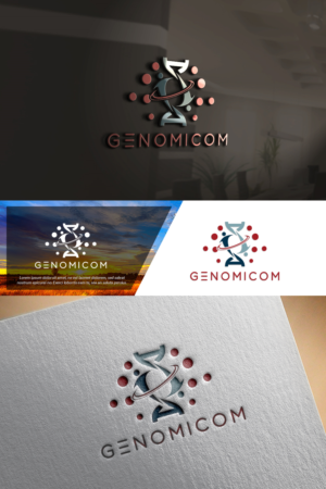 Logo-Design von damian für Genomicom | Design: #27310363