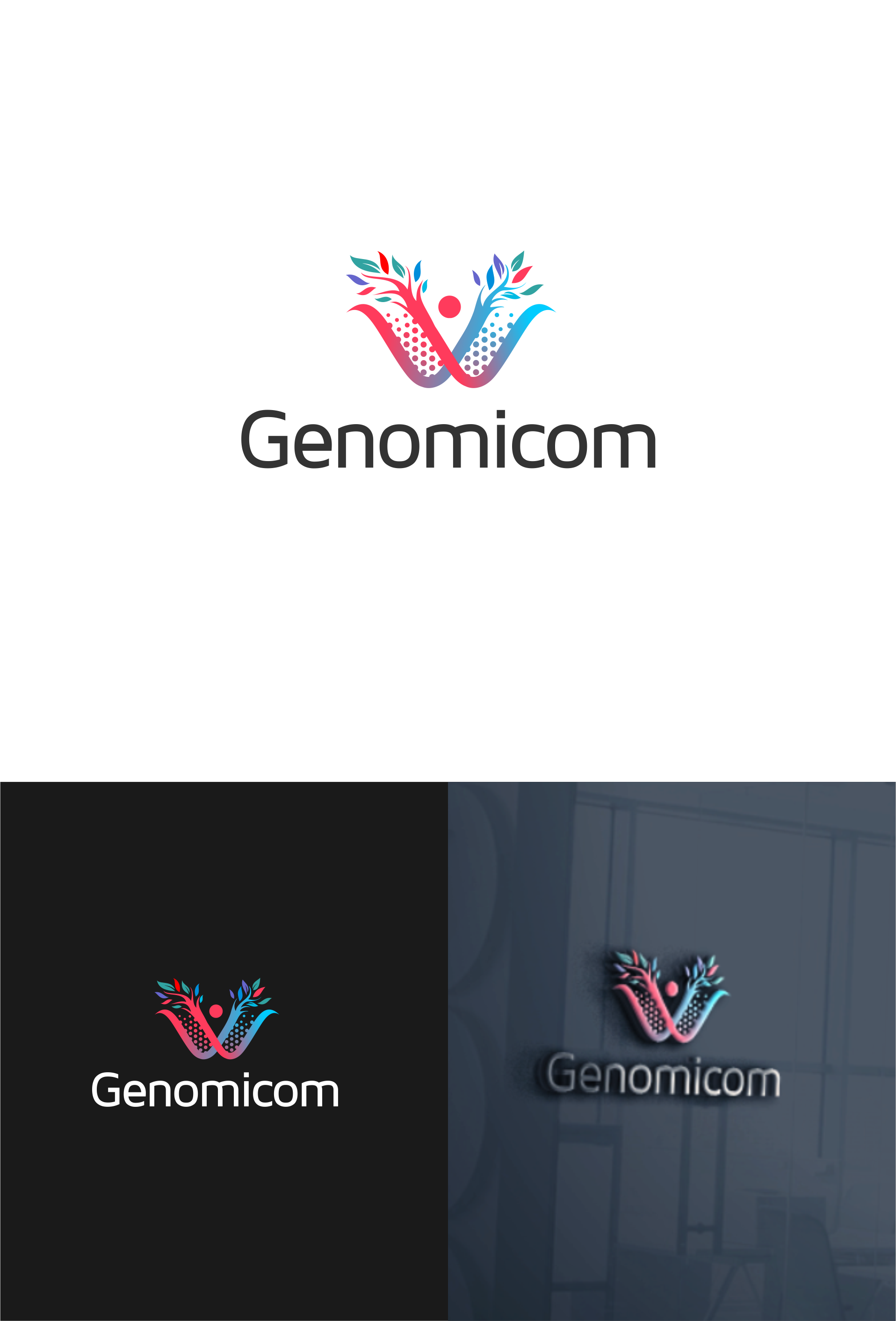 Logo Design by *mary for Genomicom | Design #27300184