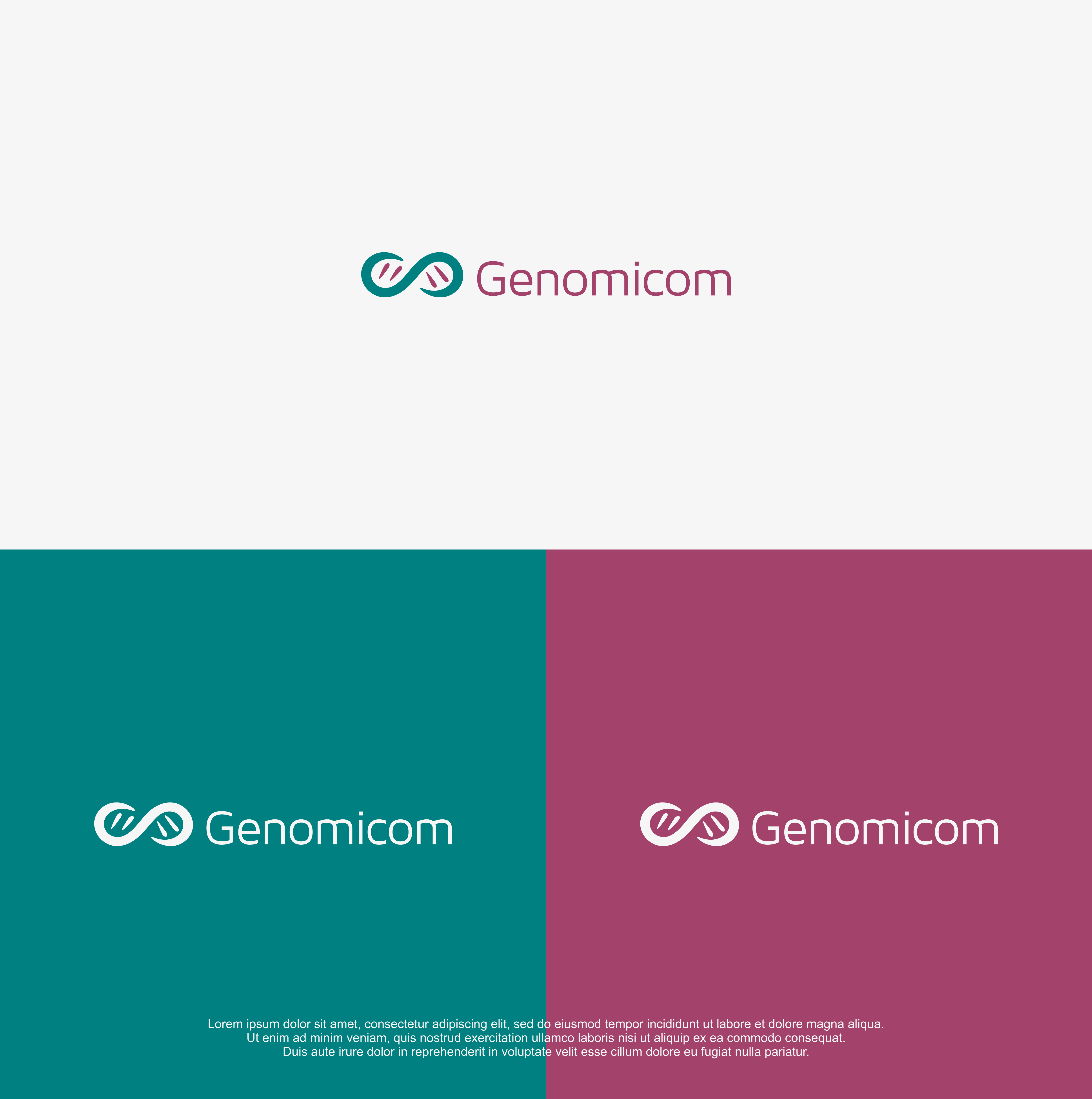 Logo-Design von R!CKY für Genomicom | Design #27321434