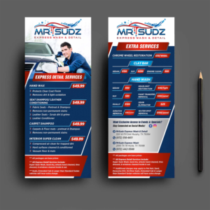 MrSudz Express Detail Brochure | Brochure Design by GraphicsGuru
