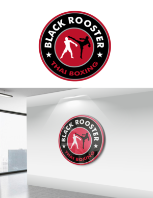 Black Rooster Thai Boxing | Logo Design by NILDesigns