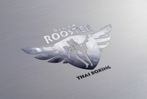 Black Rooster Thai Boxing | Logo Design by Roger B.