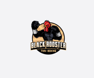 Black Rooster Thai Boxing | Logo Design by -SD Design-