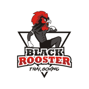 Black Rooster Thai Boxing | Logo Design by Magic of Art