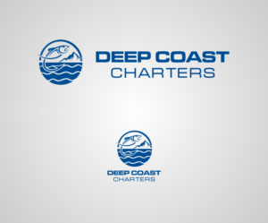 Deep Coast Charters | Logo Design by k.a.n