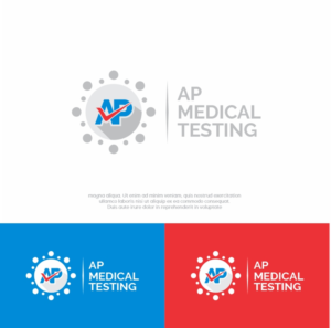Logo Design by Habib Hyder for AP Medical Testing LLC  | Design: #27306291