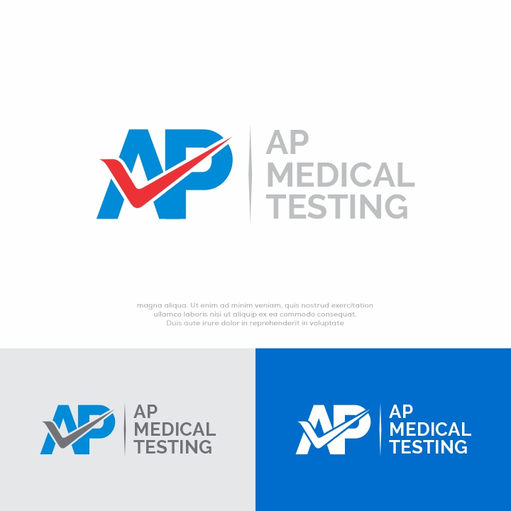 Logo-Design von Habib Hyder für AP Medical Testing LLC  | Design #27306292