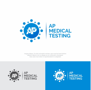 Logo Design by Habib Hyder for AP Medical Testing LLC  | Design: #27306293