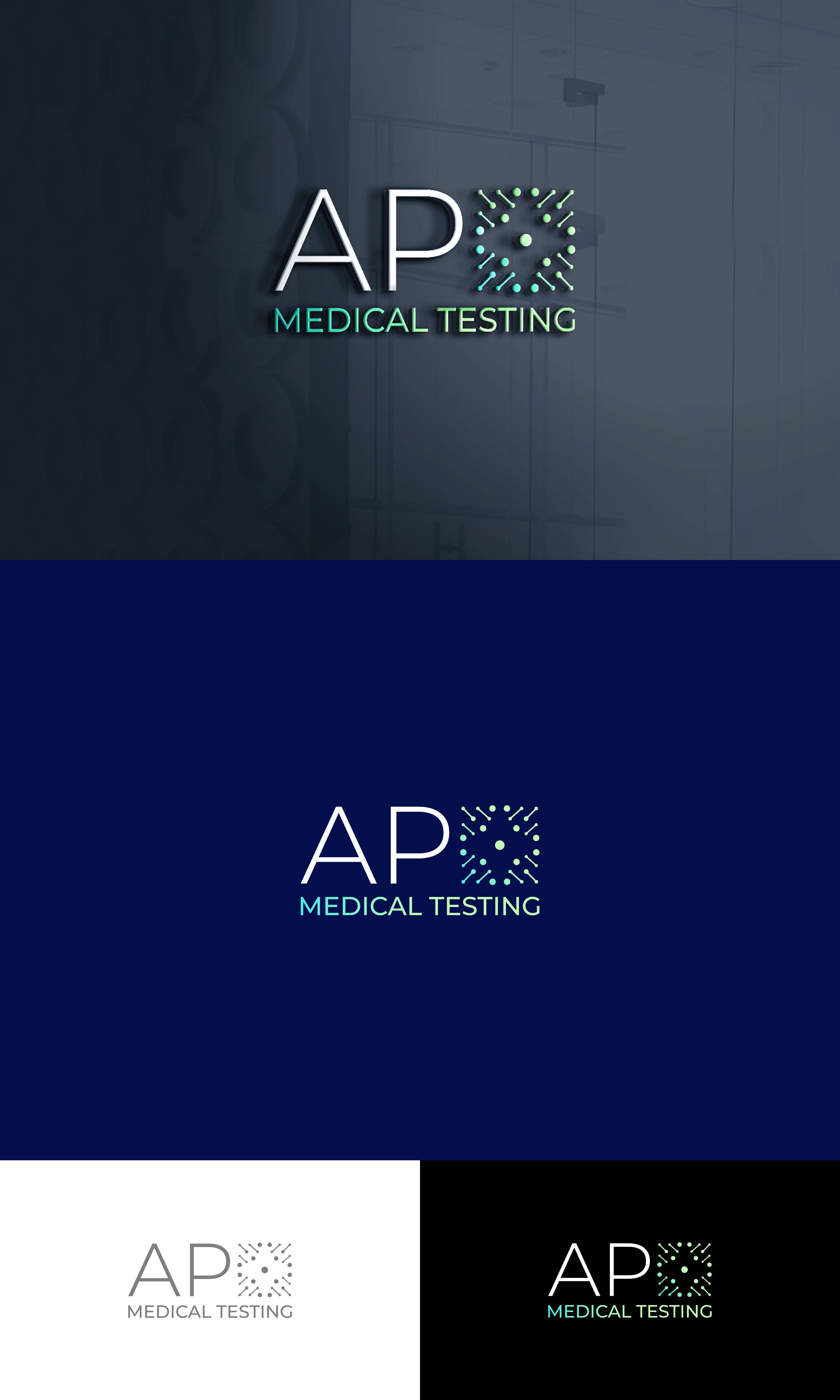 Logo Design by Ally Mac for AP Medical Testing LLC  | Design #27307106
