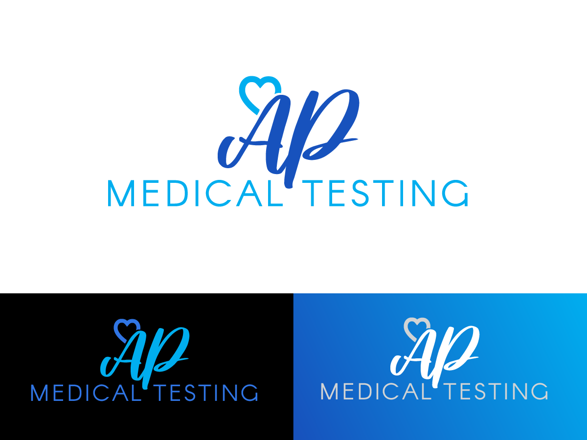 Logo Design by Justin E for AP Medical Testing LLC  | Design #27302900