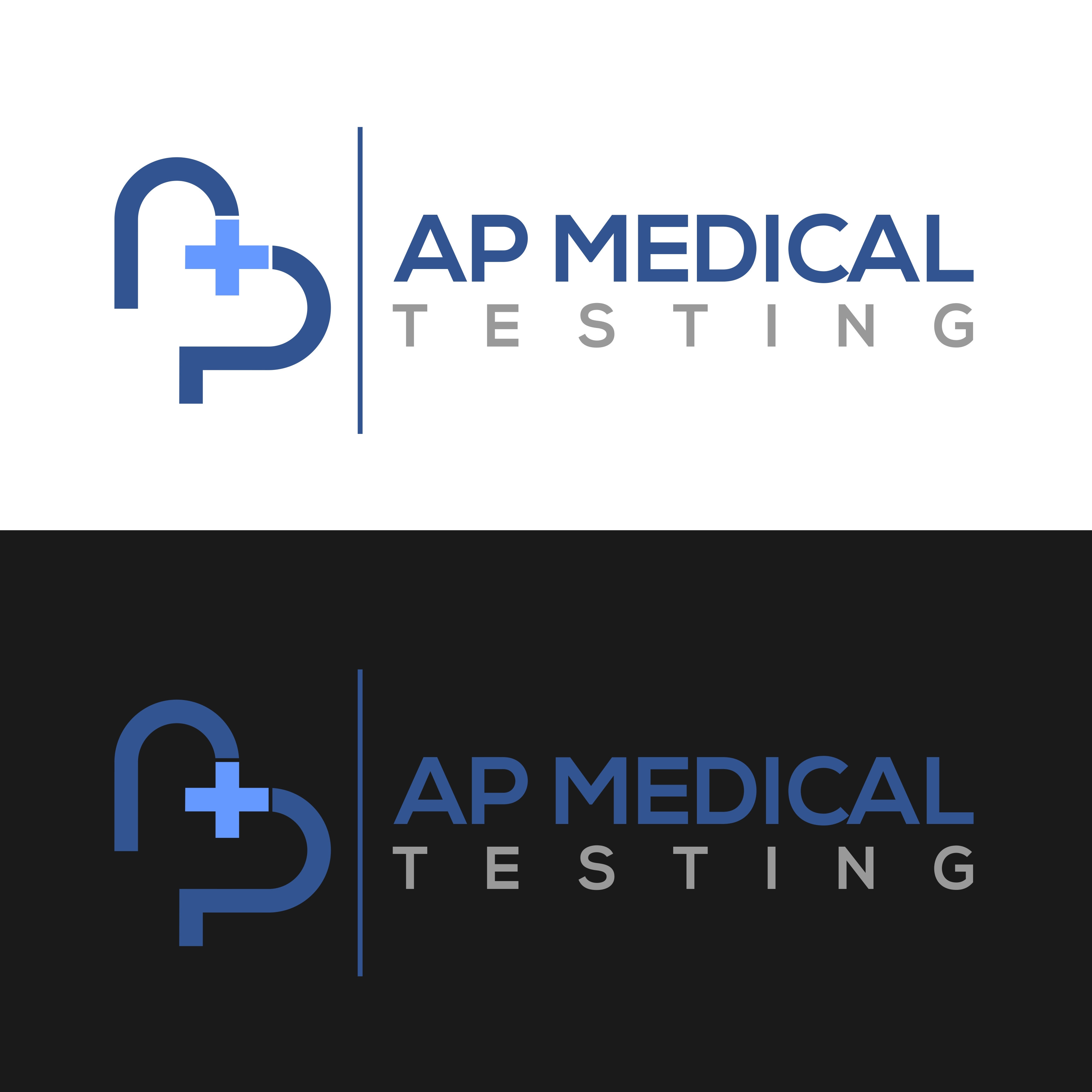 Logo Design by Hanif Logo's for AP Medical Testing LLC  | Design #27303082