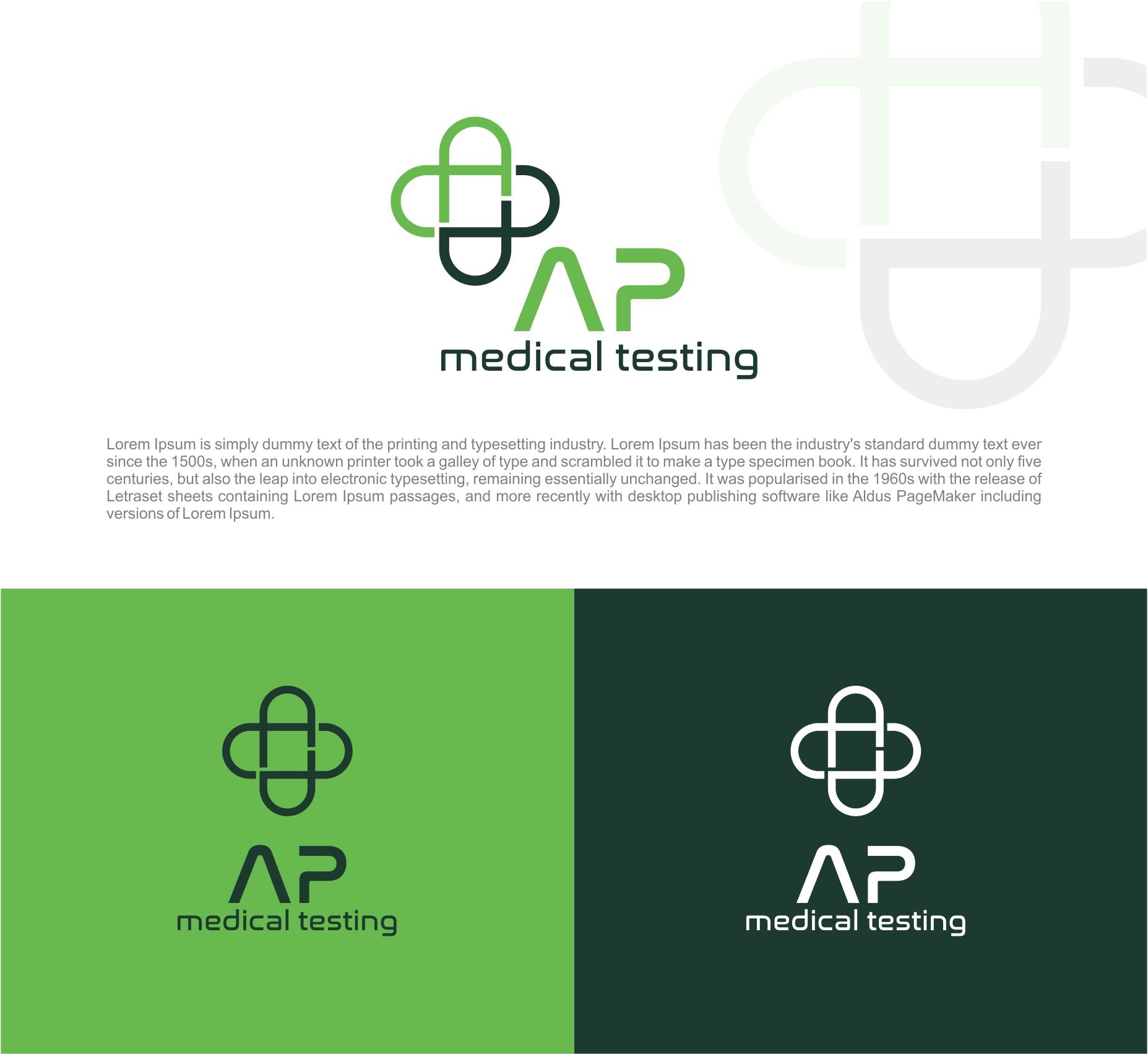 Logo Design by kgraphics2011 for AP Medical Testing LLC  | Design #27300868
