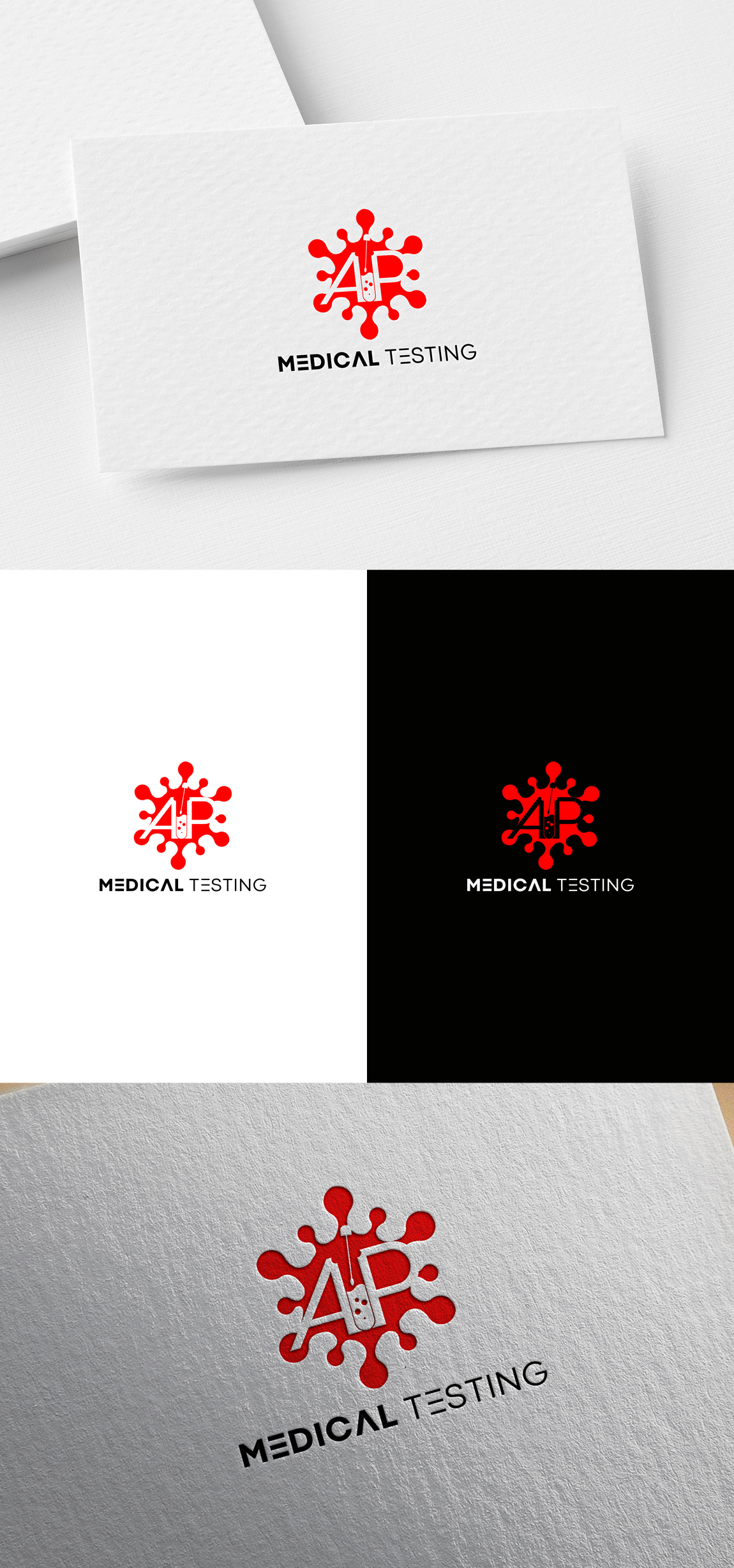 Logo Design by SL Designer for AP Medical Testing LLC  | Design #27300932