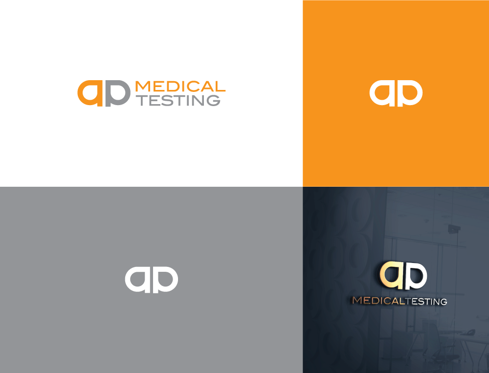 Logo Design by Cre@8ive.Colors for AP Medical Testing LLC  | Design #27304979