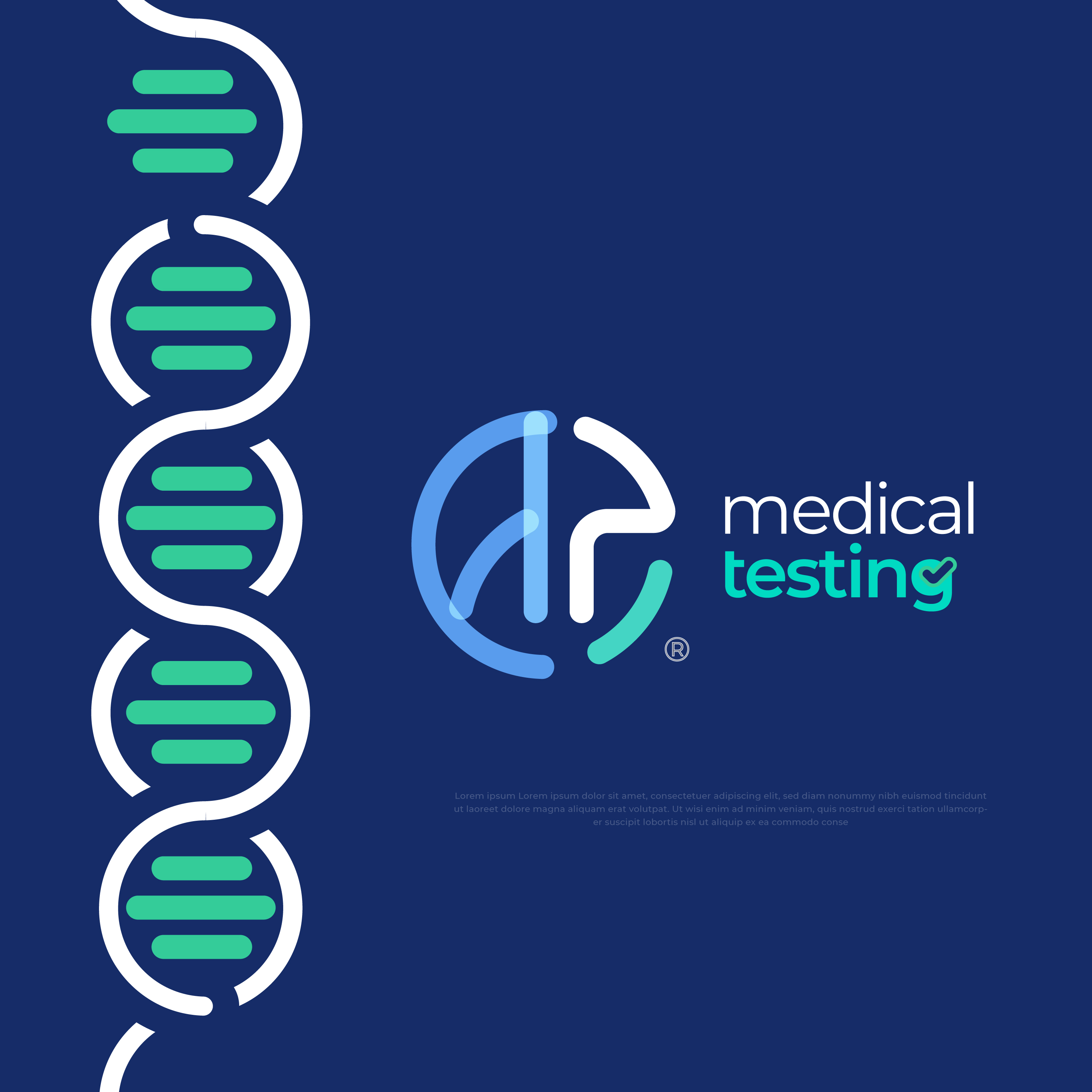 Logo Design by kacimo for AP Medical Testing LLC  | Design #27306454